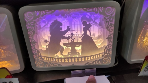 [XXX607XXXXXX0089] LED Romance Cut Out Gen 2 - OEM - Beauty and the Beast