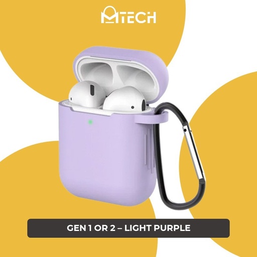 [XXX976XXXXXXXLPU] Airpods Pro Silicone Case - OEM - Light Purple