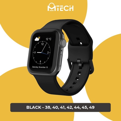[XXX979XXXXXXW1B1] [EOL] [DSC] Apple Watch Sports Band 42/44/45/49mm - OEM - White + Black