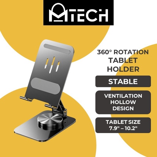 [MTC055XXXXXXXGRY] 360 Rotation Phone Holder - K6 - MTech - Grey