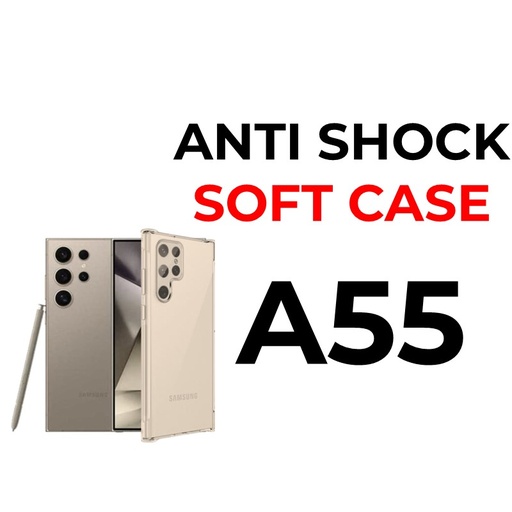 [XXX007685XXXXCLR] Samsung Galaxy A55 Anti-Shock Tough Armour - OEM - Clear