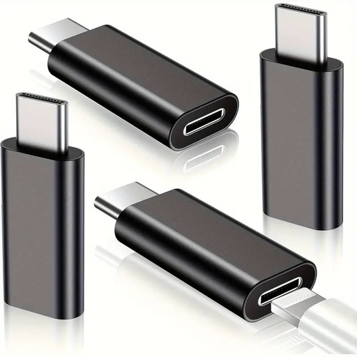 [XXX594512XXXXBLK] Female iOS to Type C OTG Adapter - OEM - Black