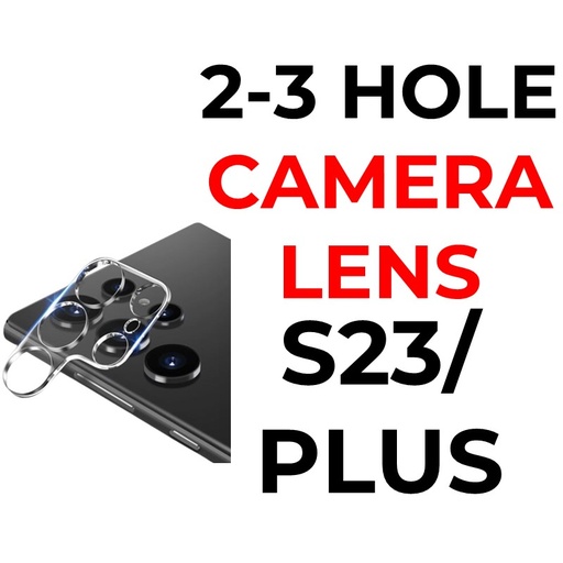 [XXX597632XXXXCLR] Samsung Galaxy S23 - Camera Lens Tempered Glass Protector - OEM - Clear