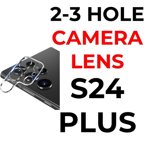 [XXX597679XXXXCLR] Samsung Galaxy S24 Plus - Camera Lens Tempered Glass Protector - OEM - Clear