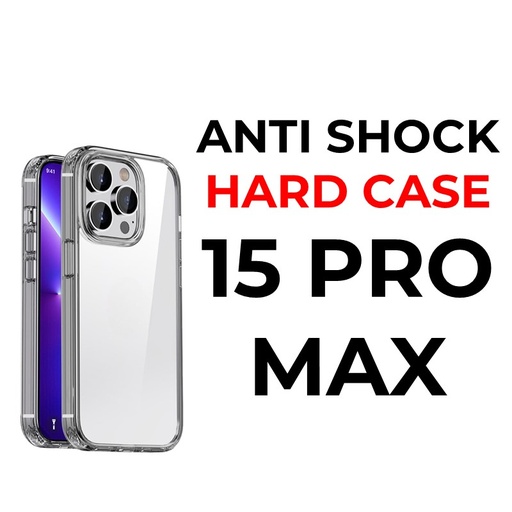[XXX704665XXXXCLR] iPhone 15 Pro Max 6.7 in Anti Shock Extreme  Case - OEM - Clear