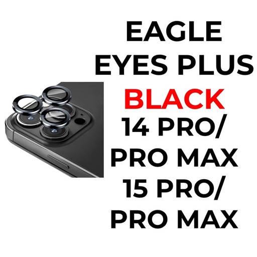 [XXX879609XXXXBLK] iPhone 14 Pro or 14 Pro Max Eagle Eyes Plus Camera Lens - OEM - Black
