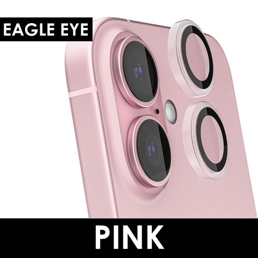 [XXX879670XXXXPNK] iPhone 15/15 Plus/14/14 Plus Eagle Eyes Plus Camera Lens - OEM - Pink