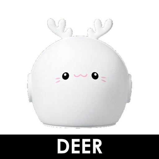 [XXX848XXXXXXXWHT] Soft Deer Lamp - OEM - White
