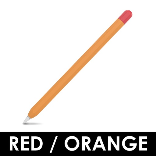 [XXX844XXXXXX0249] Apple Pencil Gen 2 Sleeve - OEM - Orange Red