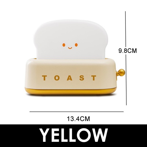 [XXX846XXXXXXXYLW] Toaster Bread Night Light - OEM - Yellow