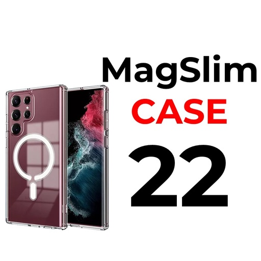 [XXX827578XXXXCLR] Samsung Galaxy S22 MagSlim Case - OEM - Clear