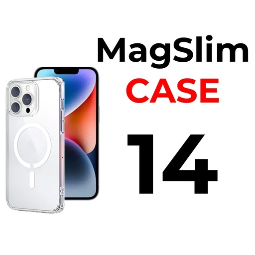 [XXX827604XXXXCLR] iPhone 14 / 13 MagSlim Case - OEM - Clear