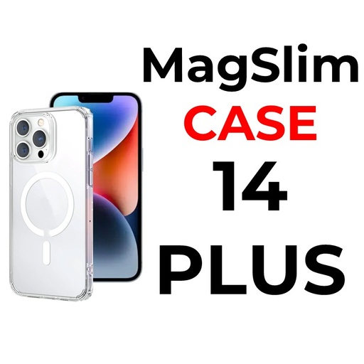 [XXX827605XXXXCLR] iPhone 14 Plus 6.7 in MagSlim Case - OEM - Clear