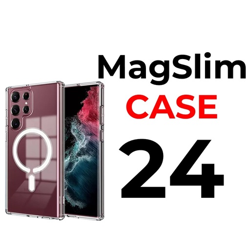 [XXX827678XXXXCLR] Samsung Galaxy S24 MagSlim Case - OEM - Clear