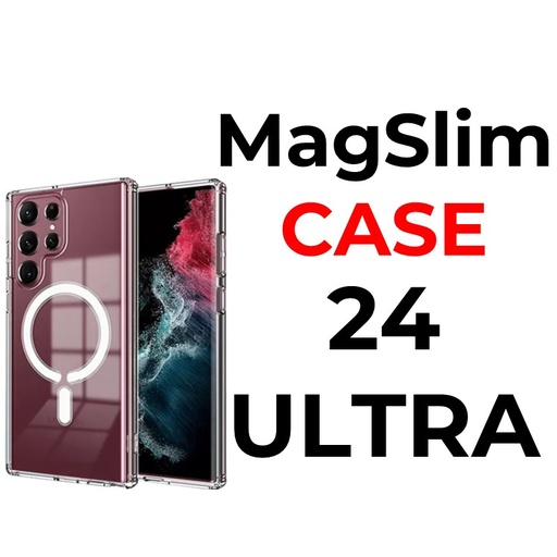 [XXX827680XXXXCLR] Samsung Galaxy S24 Ultra MagSlim Case - OEM - Clear