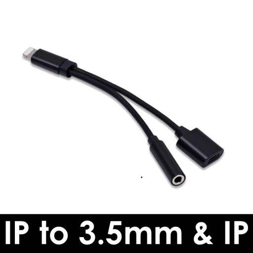 [XXX806XXXXXXXBLK] [EOL][DSC] Lightning to Headphone Jack Adapter - MY026 - OEM - Black