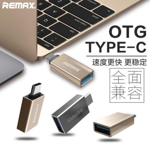 [RMX139459XXXXSVR] [EOL][DSC] Female USB to Type C USB to Type C - OTG - RA-OTG1 - REMAX - Silver