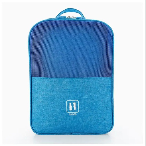 [HMY082XXXB01XBLU] 1 Level Travel Shoe Storage Bag - Homey - Small - Blue