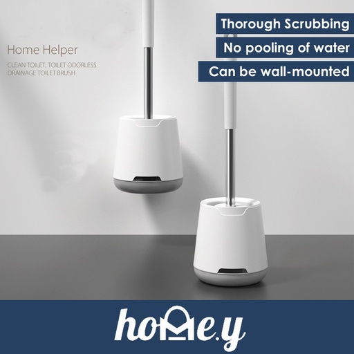 [XXX551XXXXXXWHGR] [EOL][DSC] Toilet Bowl Scrubber with Silicon Head - OEM - White or Grey