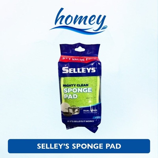 [SEL013XXXXXX0051] Sponge Pad - Pack of 4 - SELLEYS - Assorted