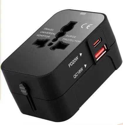 [MTC082XXXXXXXBLK] 20W TravelCharge Universal Adapter - MTech - Black