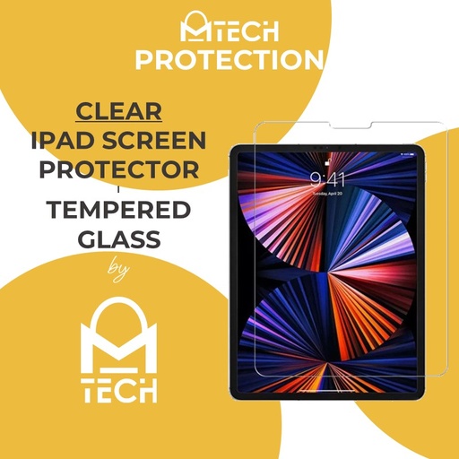 [XXX029690XXXXCLR] Apple iPad Air 11 in 6th (2024) Gen Tempered Glass - 0.26mm - OEM - Clear