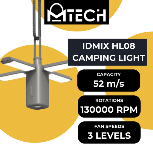 [MTC097XXXXXXXWHT] [EOL][DSC] Outdoor/Indoor Life Camping Light HL08 - MTech - White