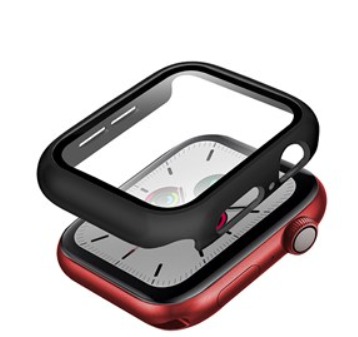 [1716440770WZGUKE] Skinarma Apple Watch 42/44mm Gado Protective Glass Case - Black