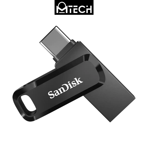 [SAN030XXXS05XBLK] USB to Type C OTG Dual Drive Go - Sandisk - 128GB - Black