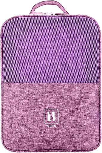 [HMY082XXXB01XPUP] 1 Level Travel Shoe Storage Bag - Homey - Small - Purple