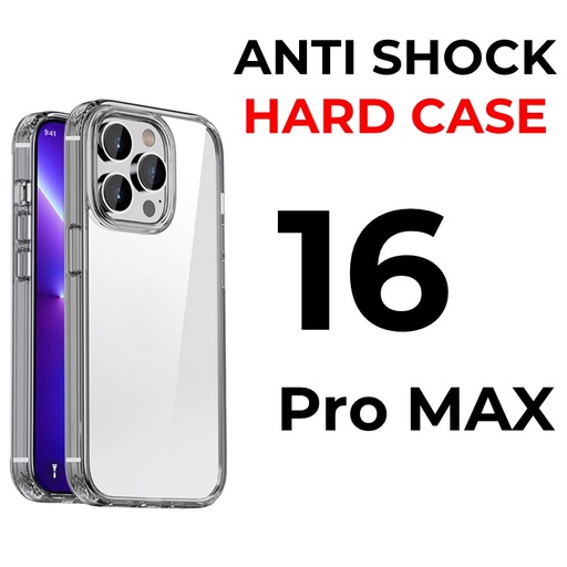 [XXX704698XXXXCLR] iPhone 16 Pro Max 6.9 in - Anti Shock Extreme  Case - OEM - Clear