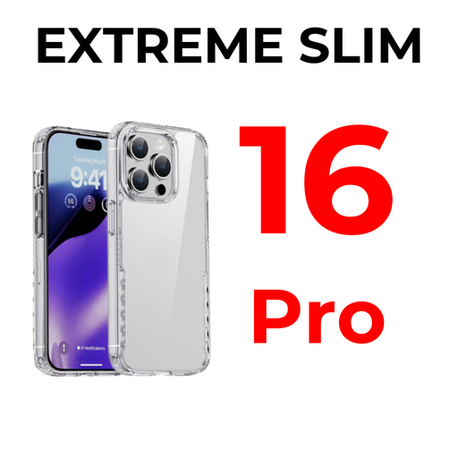 [MTC034697XXXXCLR] iPhone 16 Pro 6.3 in - Extreme Slim - MTech - Clear