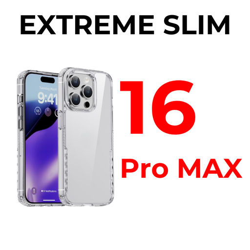 [MTC034698XXXXCLR] iPhone 16 Pro Max 6.9 in - Extreme Slim - MTech - Clear