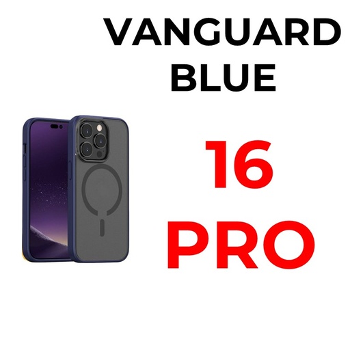 [MTC012697XXXXBLU] iPhone 16 Pro 6.3 in - MTech Vanguard Mag Armour Case - MTech - Blue