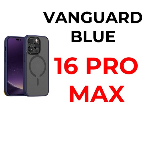[MTC012698XXXXBLU] iPhone 16 Pro Max 6.9 in - MTech Vanguard Mag Armour Case - MTech - Blue