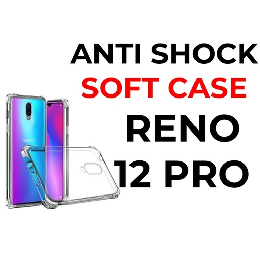 [XXX007701XXXXCLR] Oppo Reno 12 Pro 5G - Anti-Shock Tough Armour - OEM - Clear