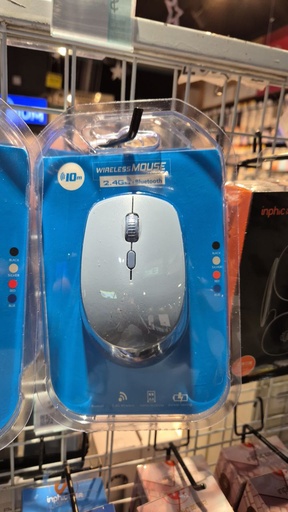 [MTC127XXXXXXXBLU] 2.4G Wireless Bluetooth Mouse - RF-6927 - MTech - Blue