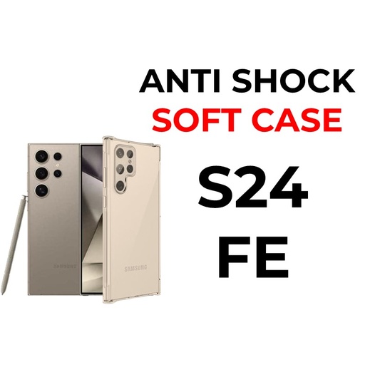 [XXX007711XXXXCLR] Samsung Galaxy S24 FE - Anti-Shock Tough Armour - OEM - Clear