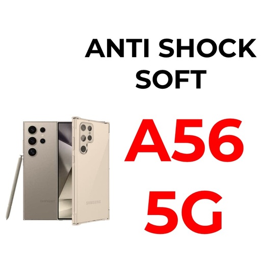 [XXX007717XXXXCLR] Samsung Galaxy A56 - Anti-Shock Tough Armour - OEM - Clear